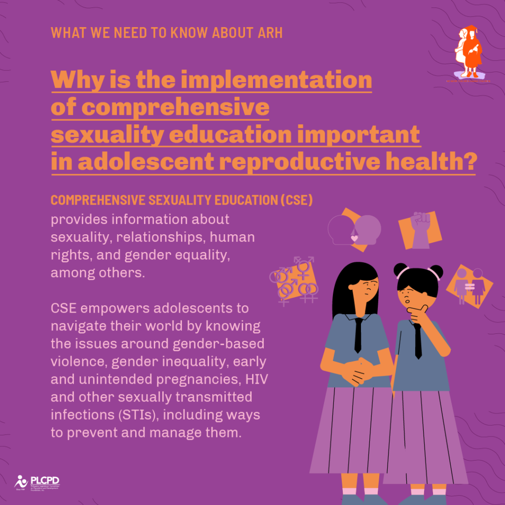 What We Need To Know About Adolescent Reproductive Health Philippine 