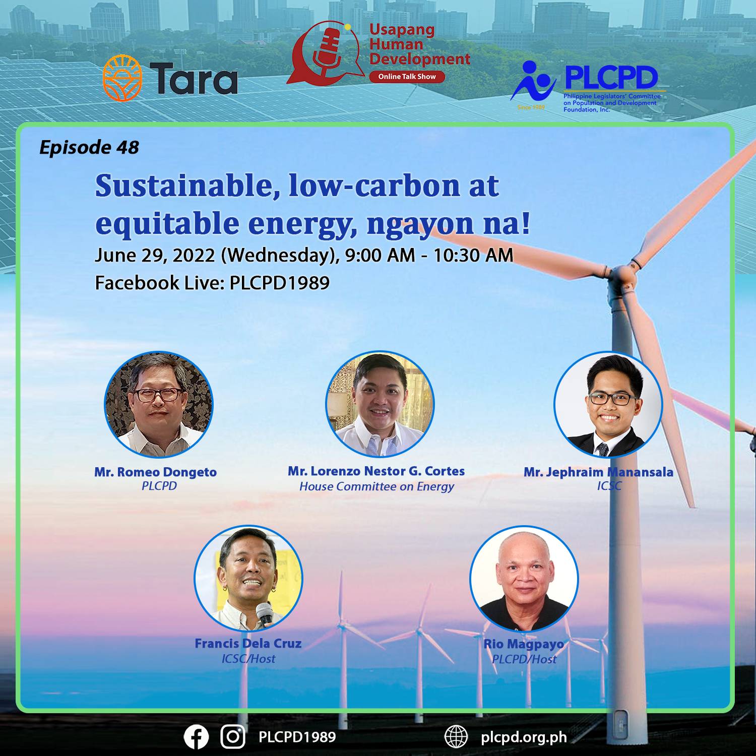 Sustainable, low-carbon, at equitable energy, ngayon na! – Philippine ...